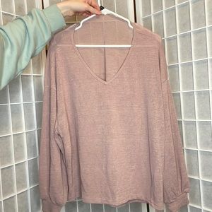 Pink long sleeve